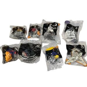 2001 Action Man McDonald's Happy Meal Toys Complete Set Of 8 New